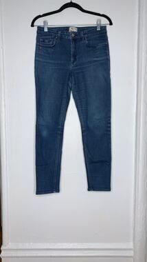 ACNE STUDIOS Jeans SKIN 5 SOFT RINSE Blue Cotton Skinny Pants - 30x32